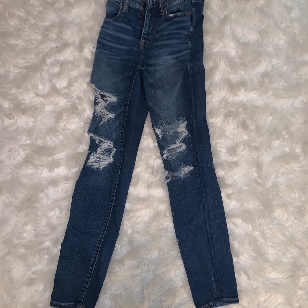 High Rise American Eagle Jeans